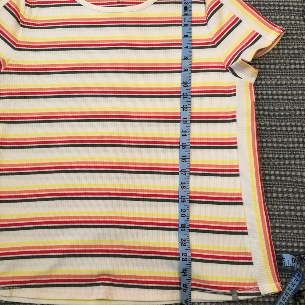 Talbots Multicolor Striped Top - Picture 4 of 4